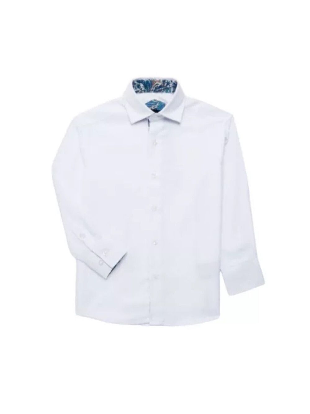 Elie Balleh Little Boy's Jacquard Dress Shirt White Size‎ 4